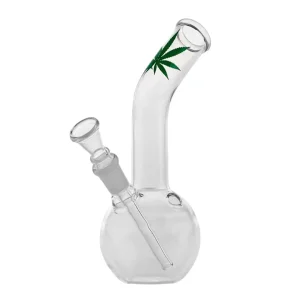 Bong in Vetro – Leaf – 16 Cm