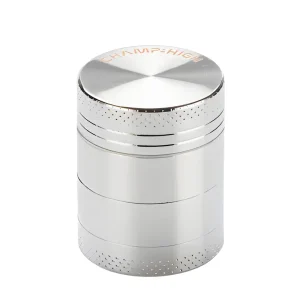 Grinder in Alluminio - Argento - 4prt - 30mm - CNC