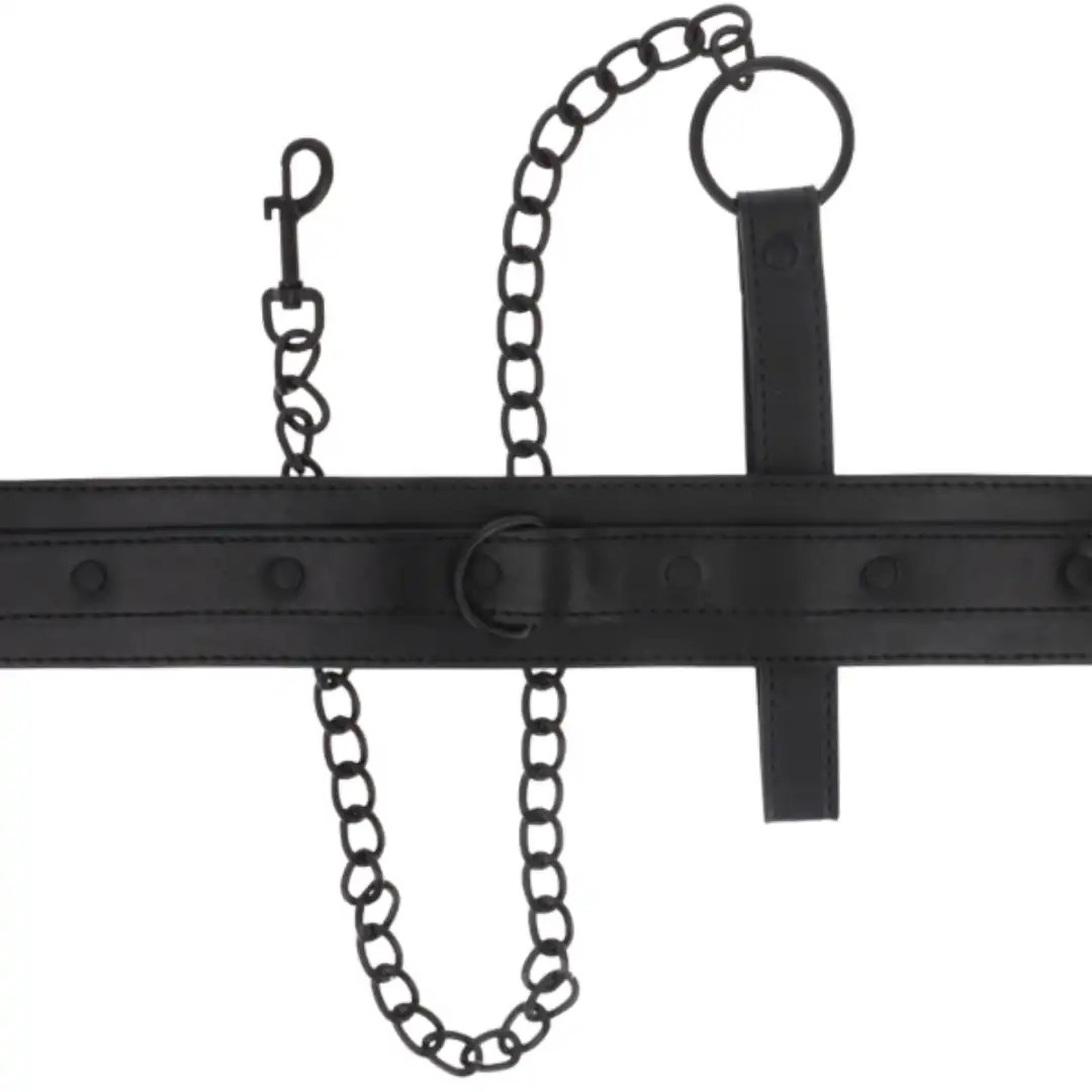 Collar - Collare in Pelle Vegana - Intense - immagine 2