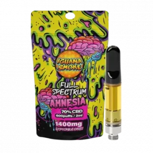 Cartuccia Usa e Getta - Amnesia - 70% - 2ml - Iguana Smoke