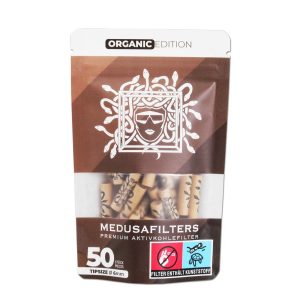 Filtri Medusa a carbone attivo organico 6 mm. 50 pz.